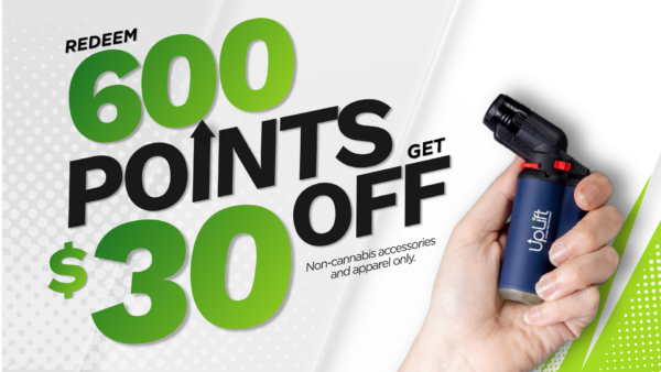 Redeem 600 UpLift Loyalty points for a 30 dollar reward